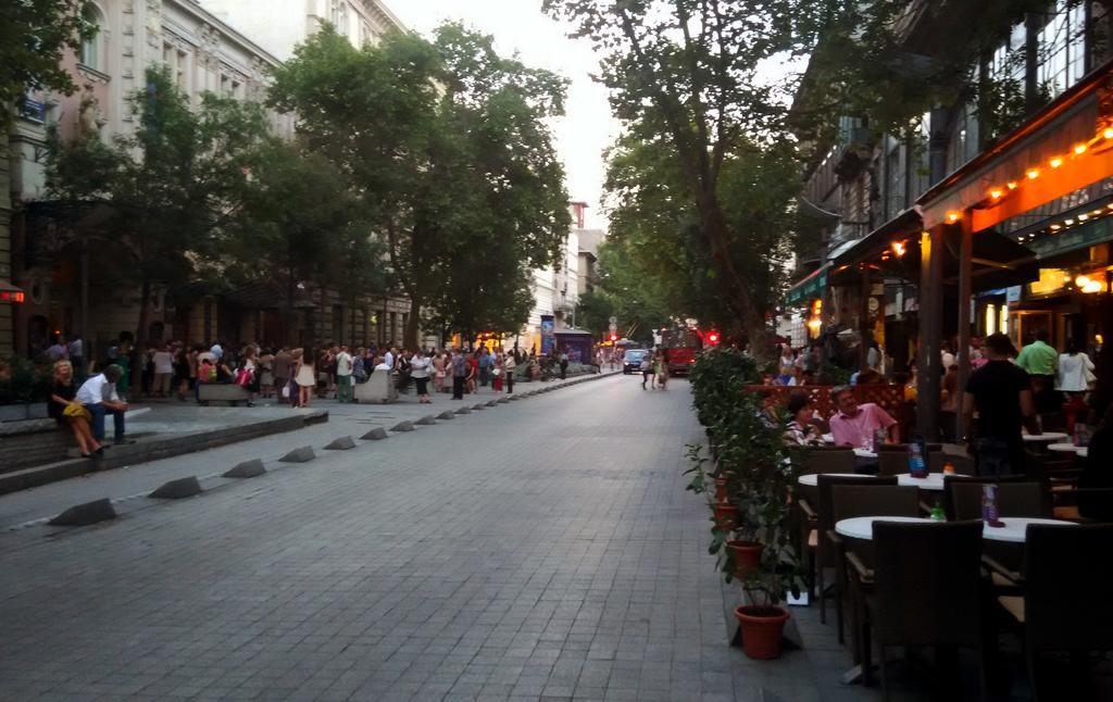 Broadway Center Rooftop View Apartment بودابست المظهر الخارجي الصورة