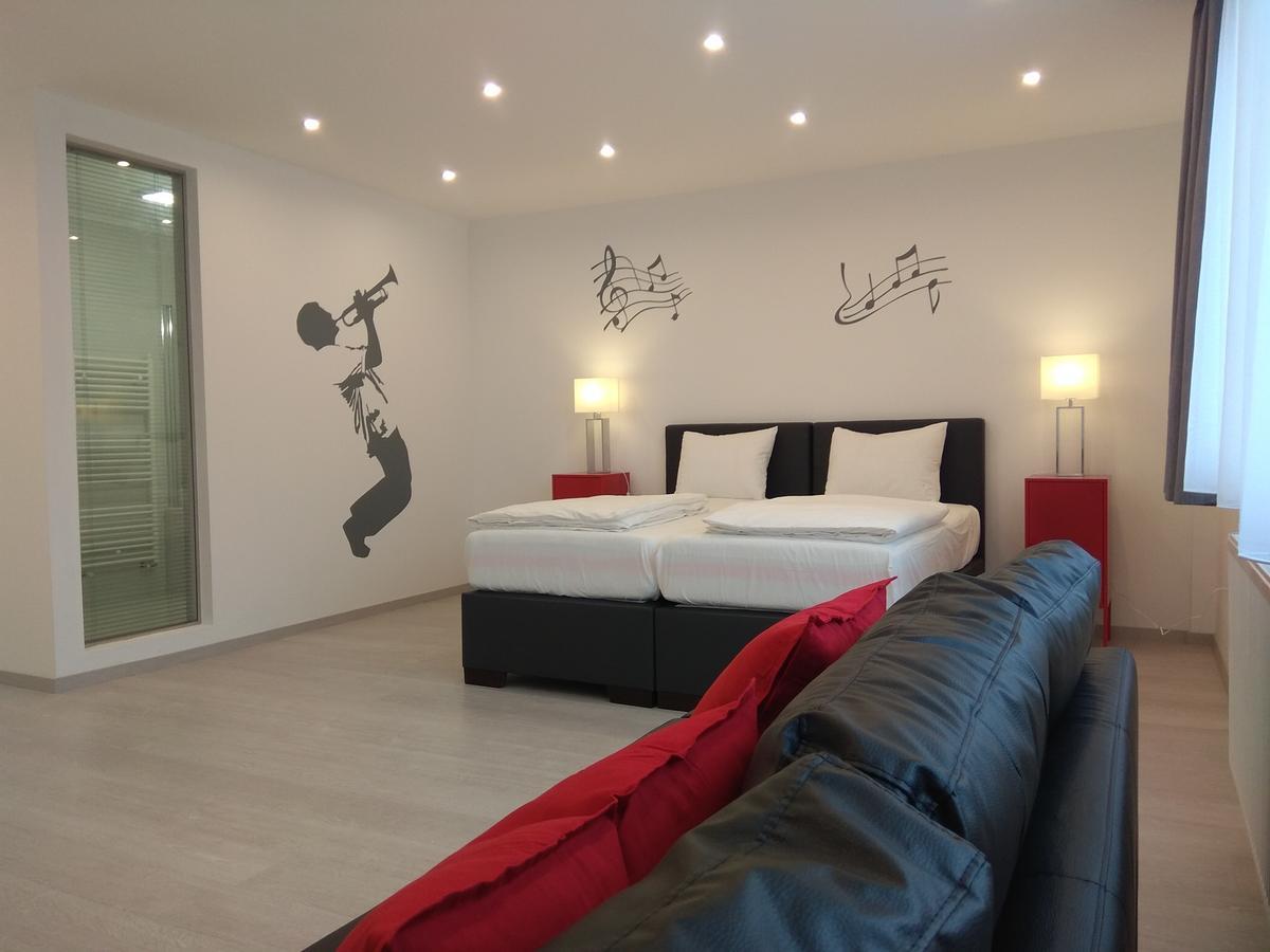 Broadway Center Rooftop View Apartment بودابست المظهر الخارجي الصورة