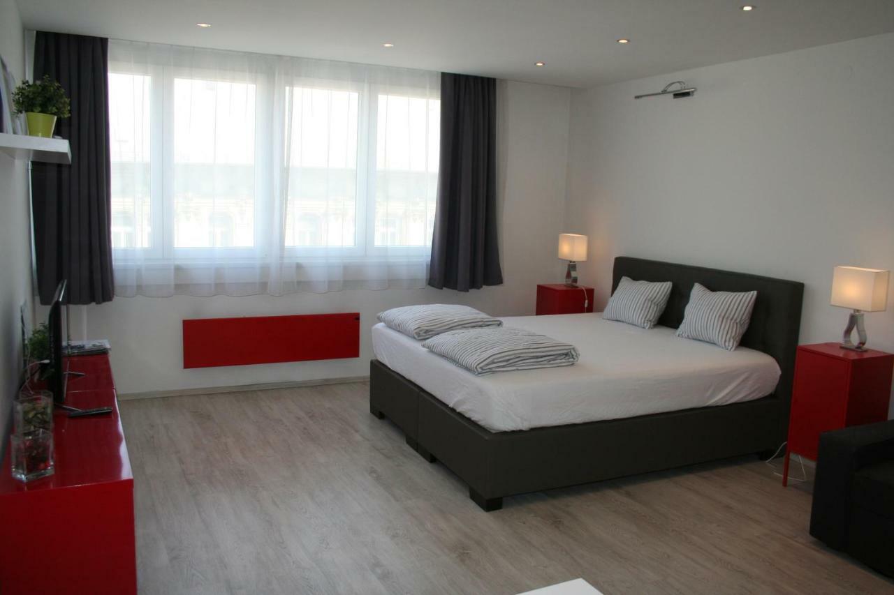 Broadway Center Rooftop View Apartment بودابست المظهر الخارجي الصورة